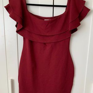 Revolve By The Way. Rhiannon Ruffle Dress